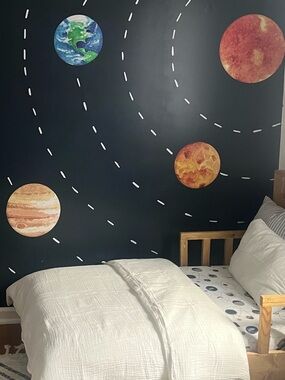 MUSLIN CRIB/TODDLER BED DUVET COVER SET